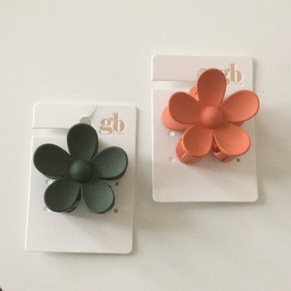 GB Gianni Bini Flower Hair Clips - Picture 7 of 14